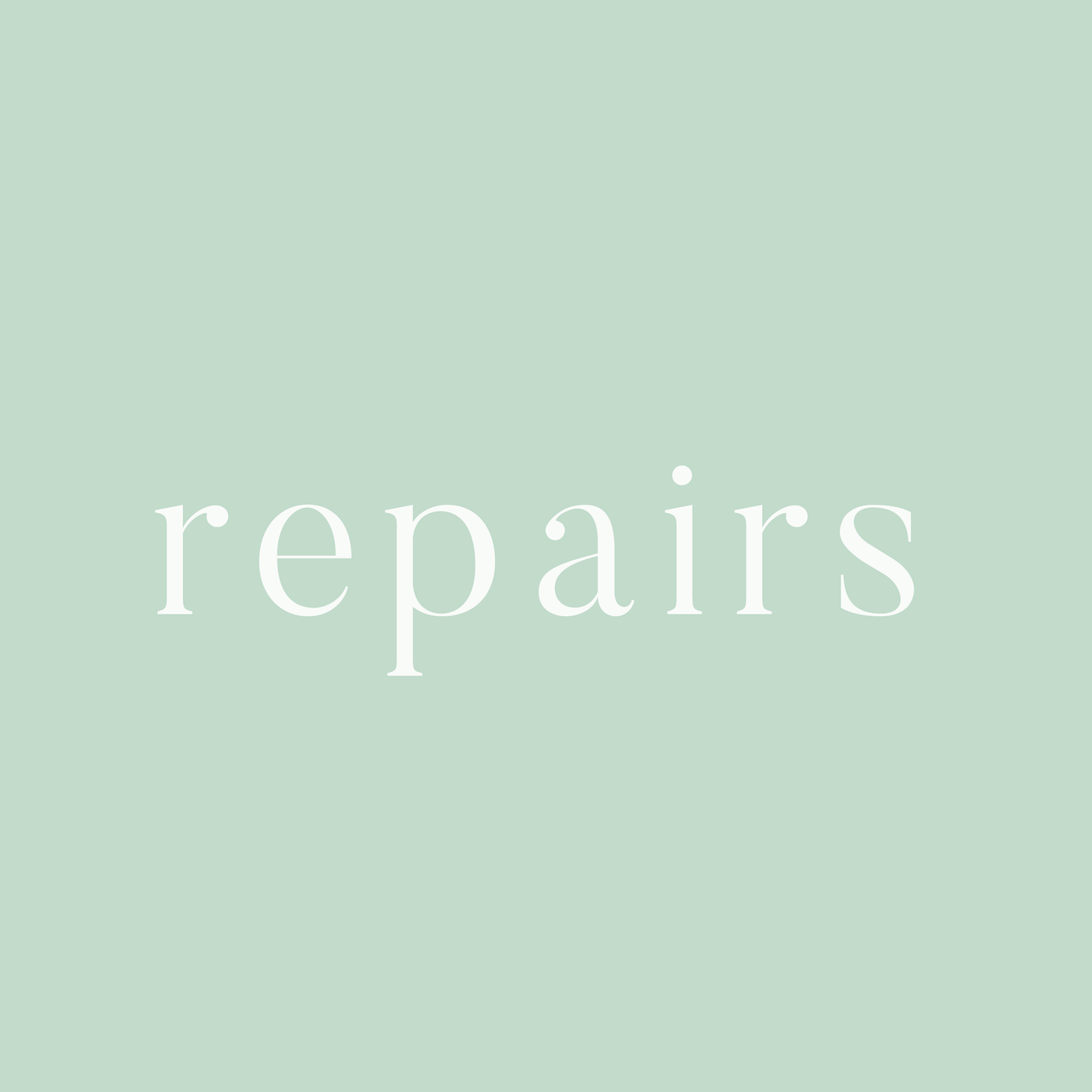 Repairs & Alterations