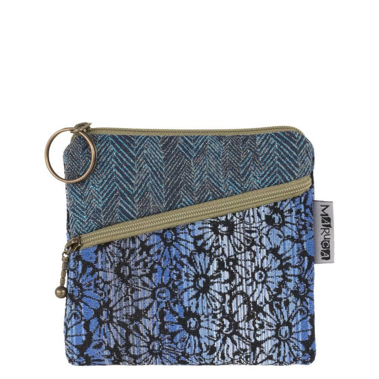 BAG Roo Pouch in Wildflower Blue
