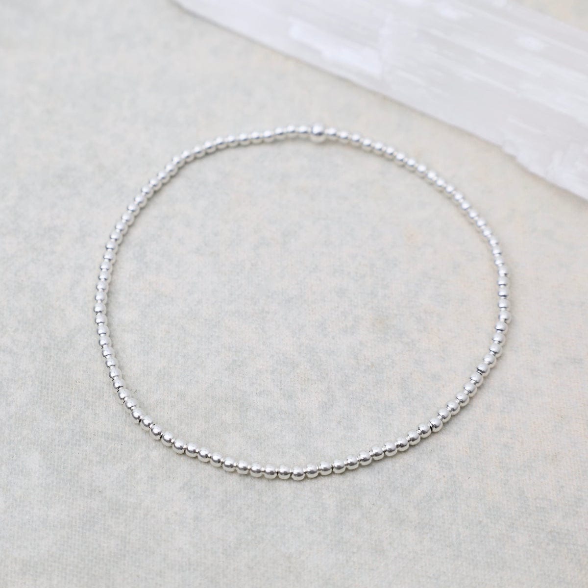 2mm Classic Ball Bracelet in Silver, Gold, or Two Tone – Dandelion 