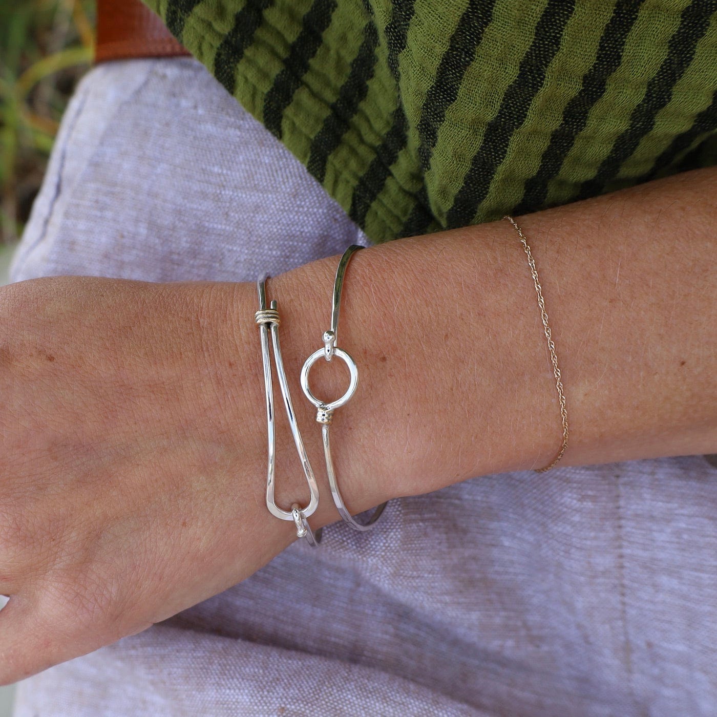 BRC Hook-and-Loop Clasp Bangle