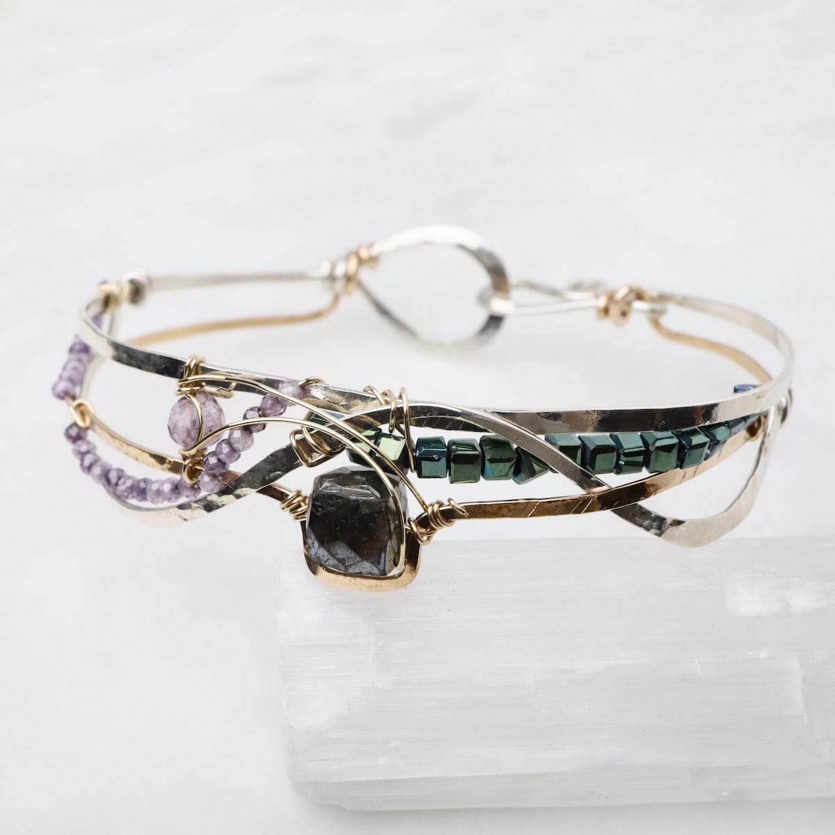 Notch Cut Bracelet Dandelion Jewelry