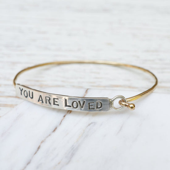 BRC "Say It" Word Bracelet - You Are Loved