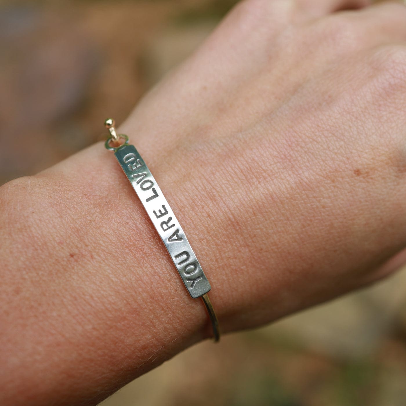 BRC "Say It" Word Bracelet - You Are Loved