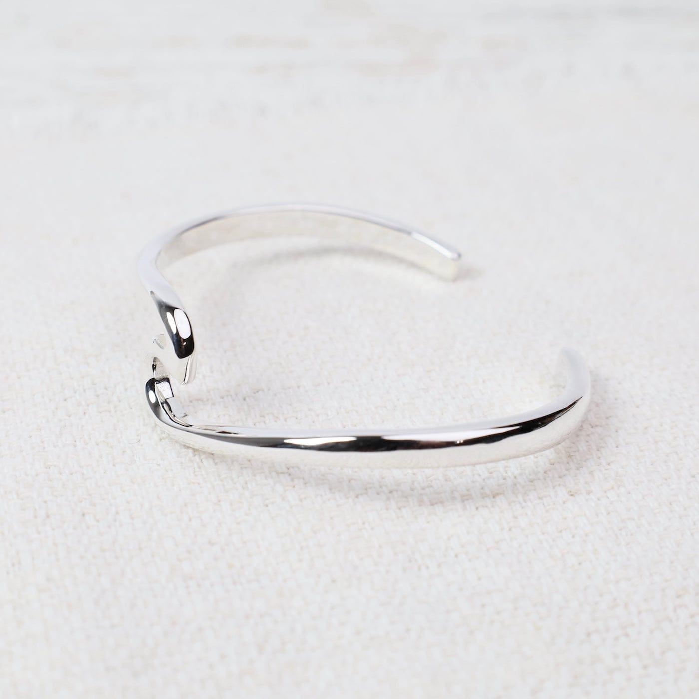 Sterling Silver Heavy Wave Cuff – Dandelion Jewelry