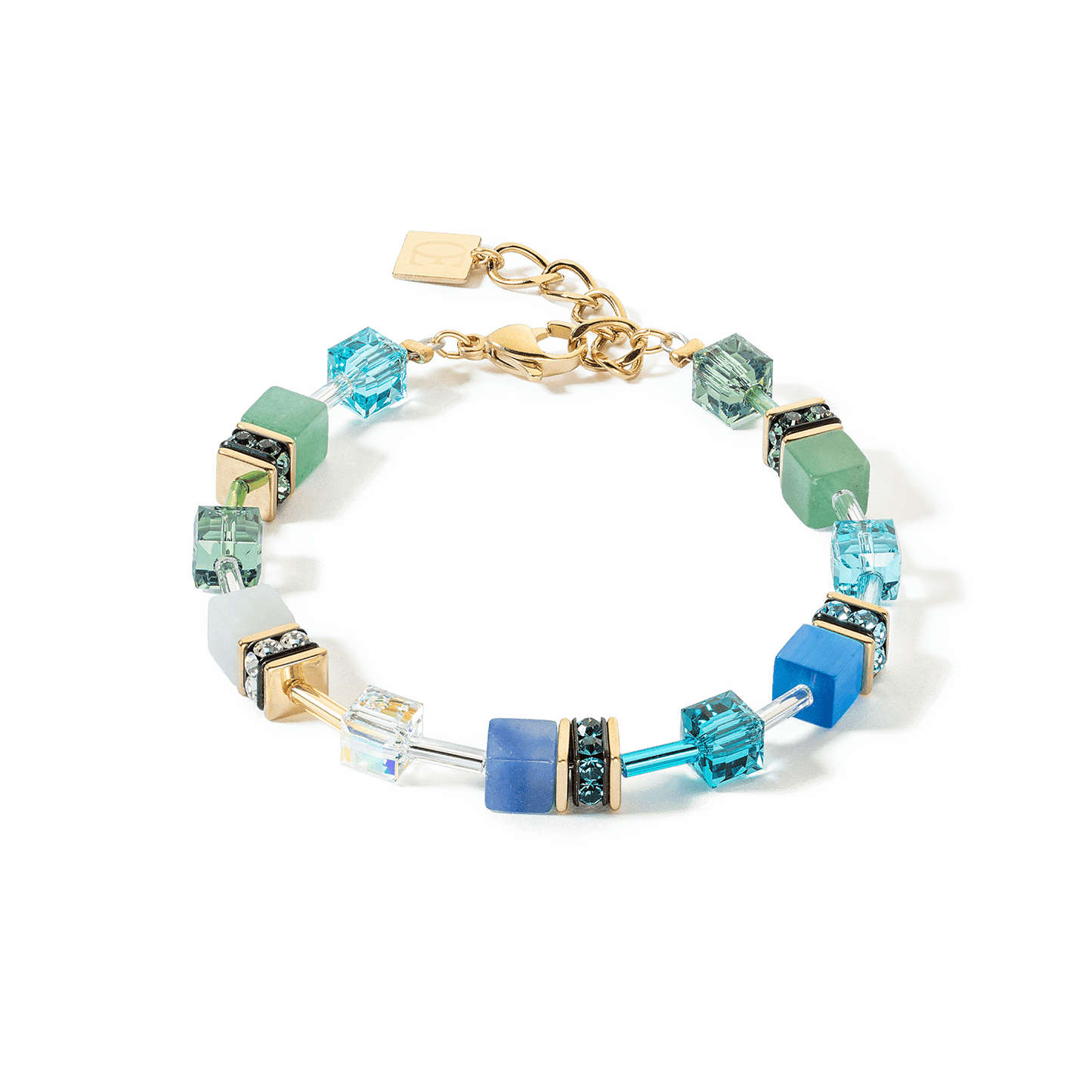BRC Turquoise GeoCube Iconic Bracelet