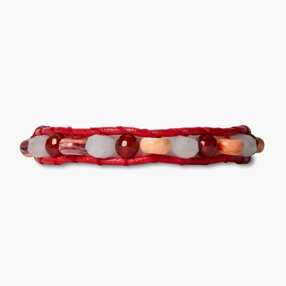 BRC Wake Single Wrap Bracelet Red