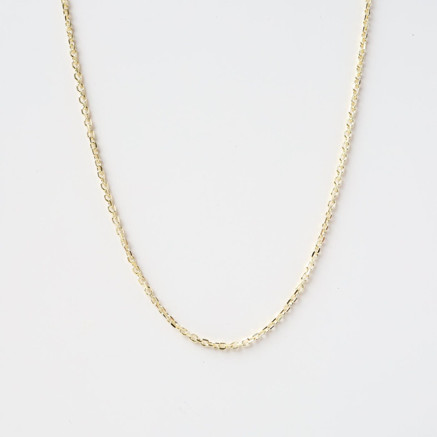 Gold Plated Cable Chain 18