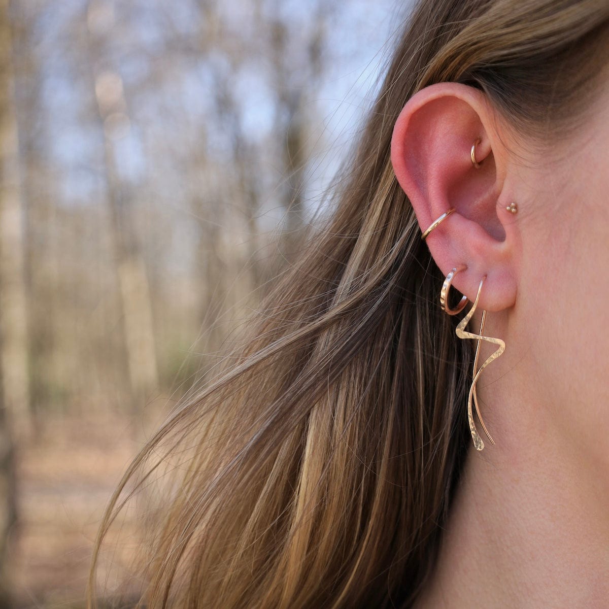 EAR-CUFF Gold Filled SimpleThin Ear Cuff