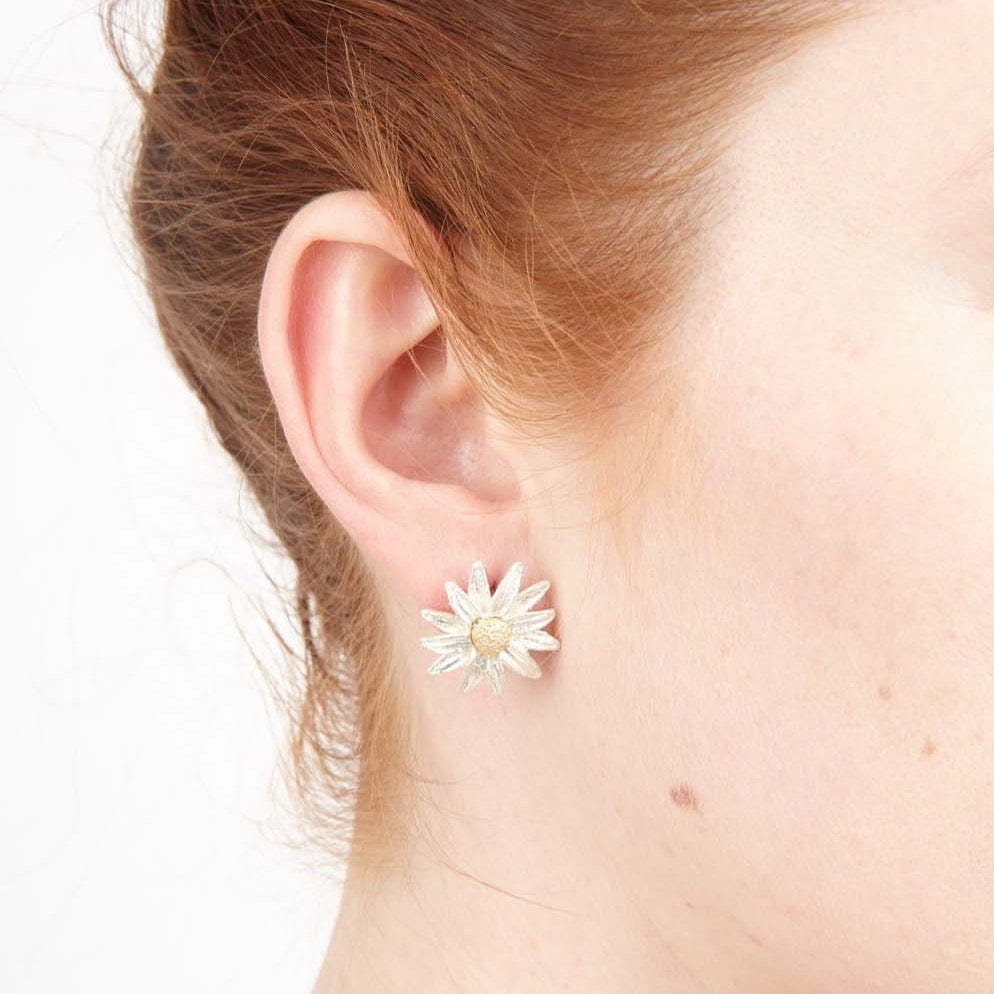 [VINTAGE HOLLYWOOD]★Mini Daisy Post Earring Amazon.com: Daisy Flower Earrings for Women, Cute Sunflower