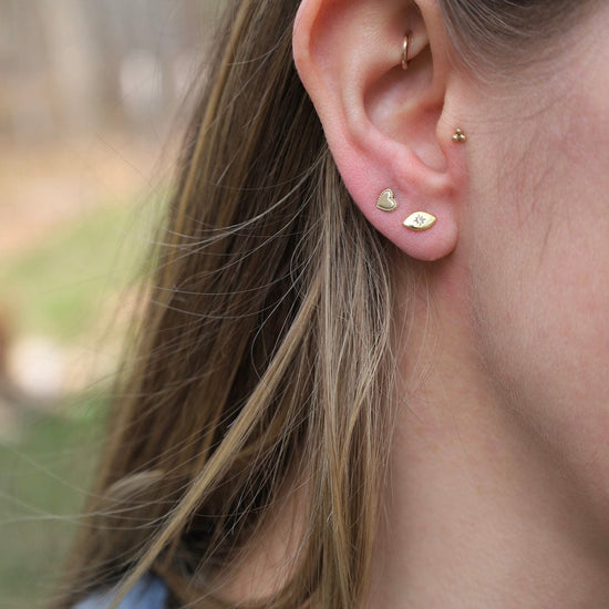 EAR-GF Gold Filled Evil Eye Post Earrings