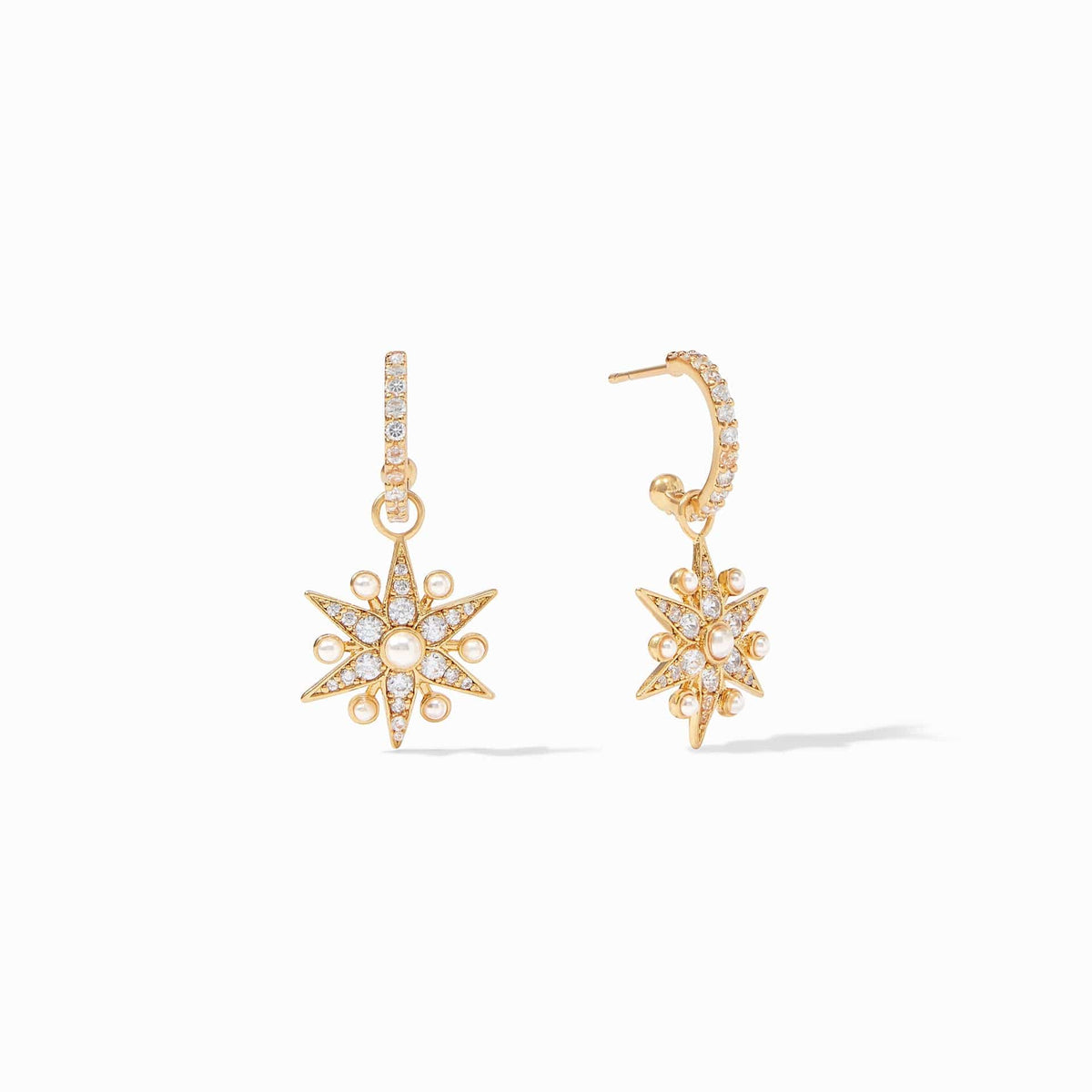 Celeste Hoop & Charm Earring – Dandelion Jewelry