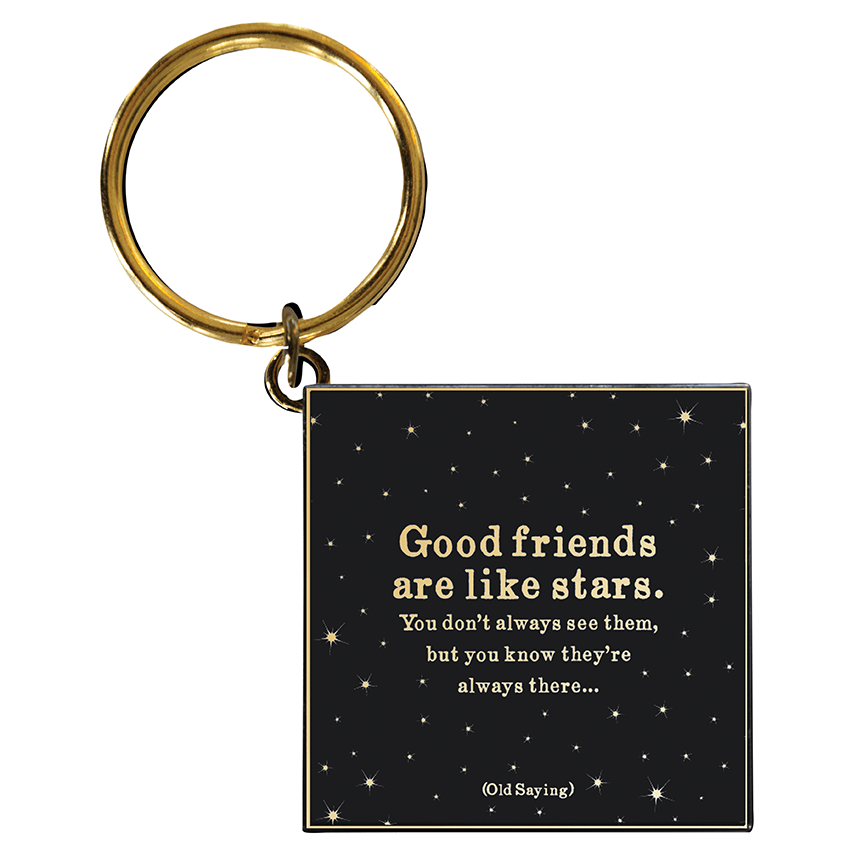 GIFT "good friends" key chain