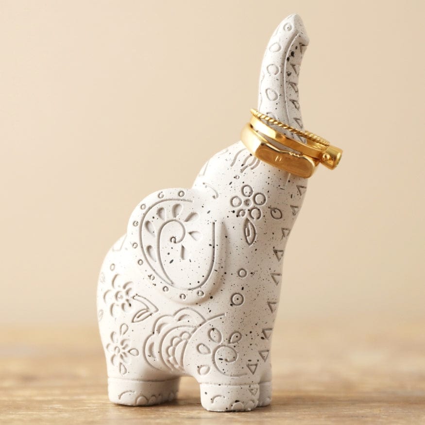 Speckled Elephant Ring Holder – Dandelion Jewelry