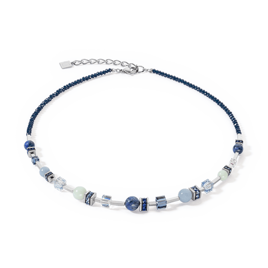 NKL Blue Altantis Spheres Necklace