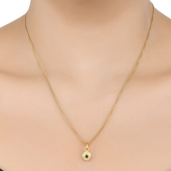 NKL-GPL Petite Gemstone Pendant Necklace