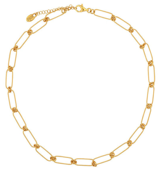 NKL-GPL Yellow Gold Plated Kira Necklace