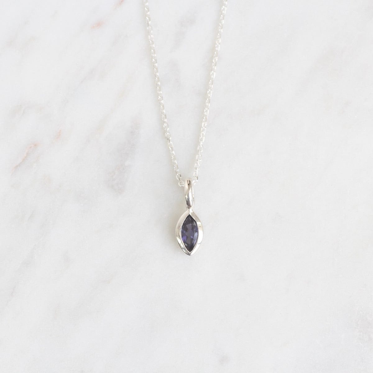 NKL Marquise Iolite Pendant