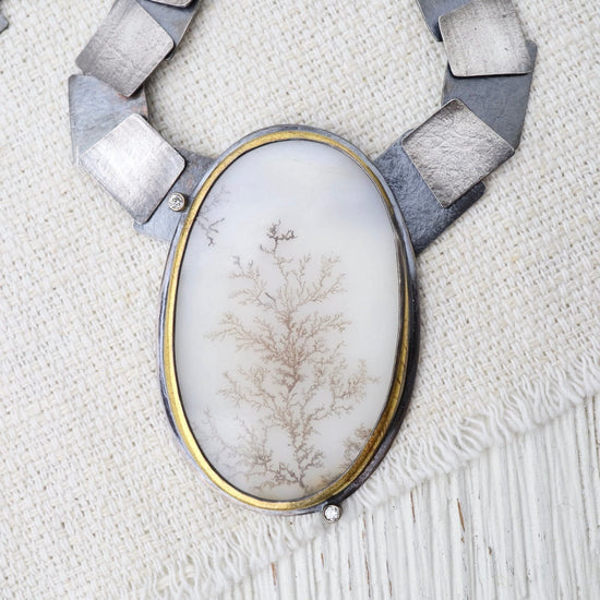 NKL One of a Kind Dendrite Queen Necklace