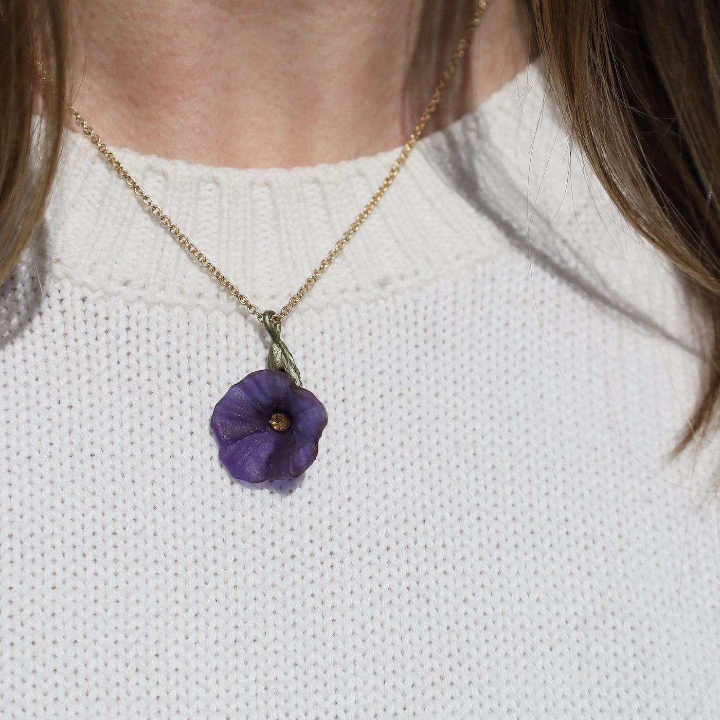 Petunia Pendant – Dandelion Jewelry