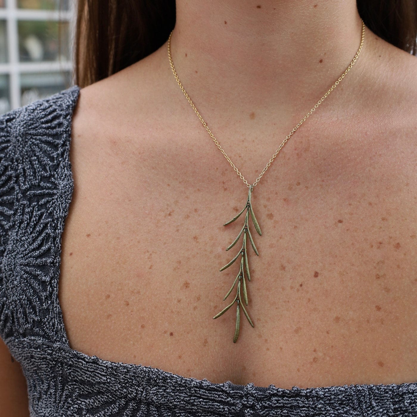 Rosemary Pendant Necklace – Dandelion Jewelry