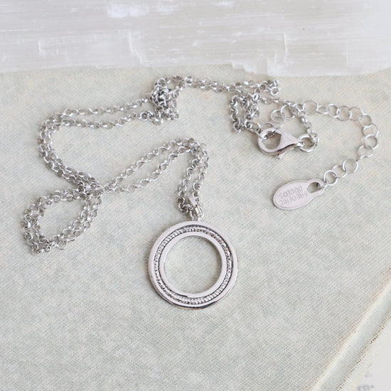 NKL Sterling Silver Canon Necklace