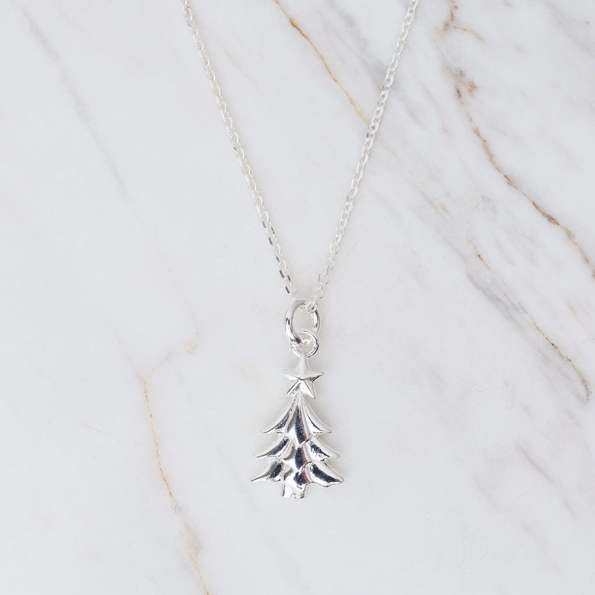 【IRIS 47】tree necklaceツリー ネックレスシルバー925美品 Sterling Silver Christmas Tree Pendant Necklace – Dandelion Jewelry