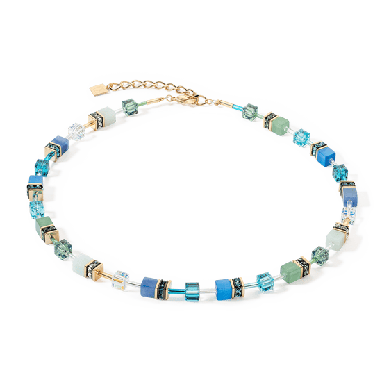 NKL Turquoise GeoCube Iconic Necklace