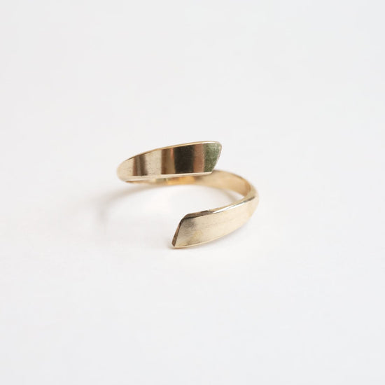 RNG-GF Wrapped Single Coil Ring - Gold Filled