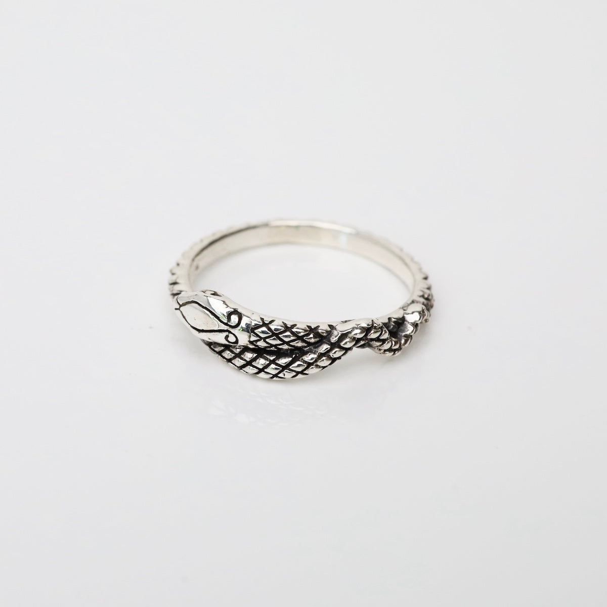 Snake Skin Band Ring