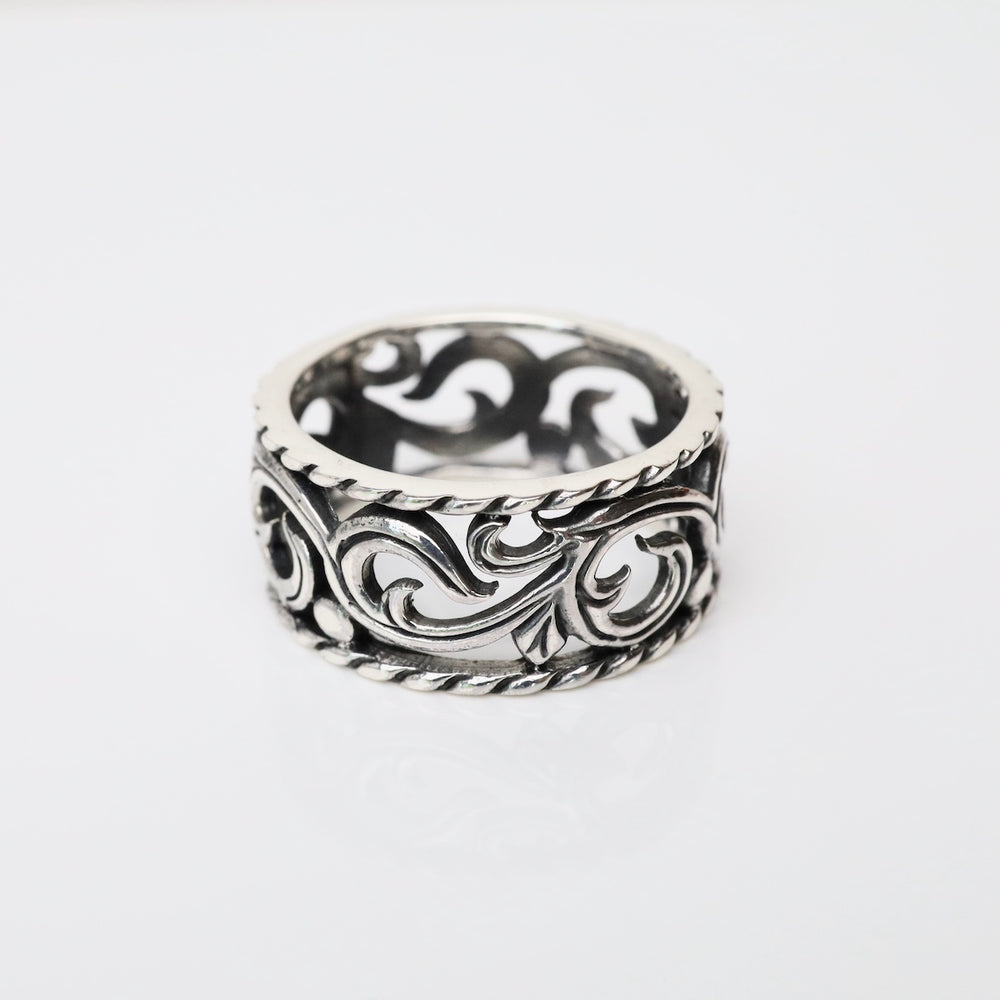 Wide Filigree Ring