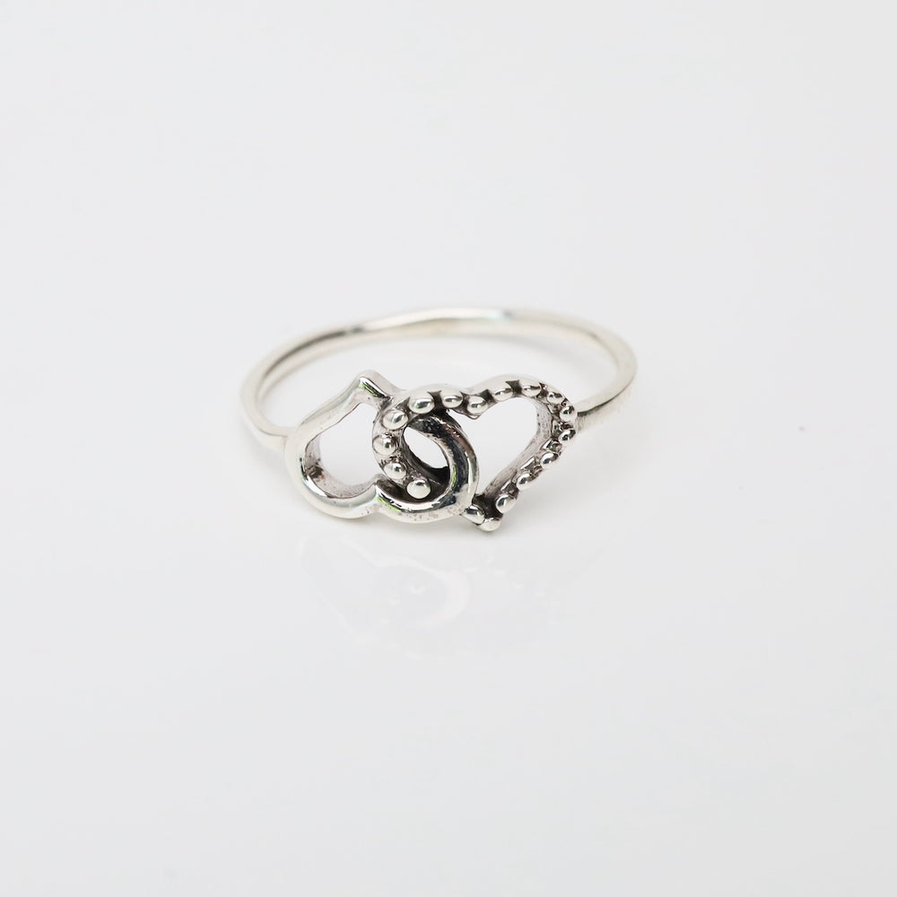 Intertwined Hearts Ring