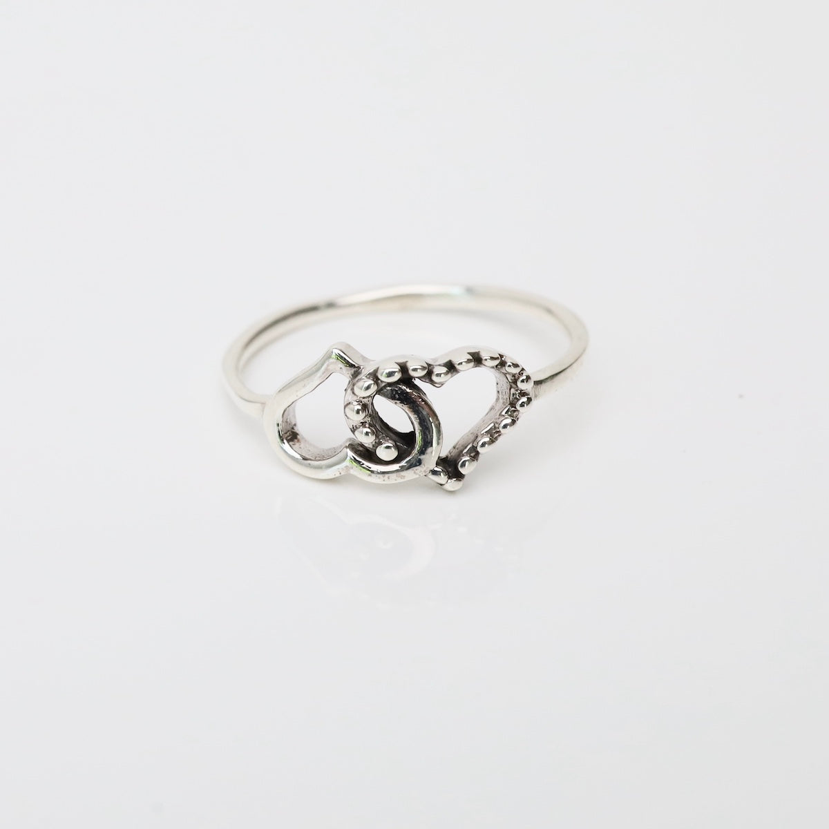 Intertwined Hearts Ring