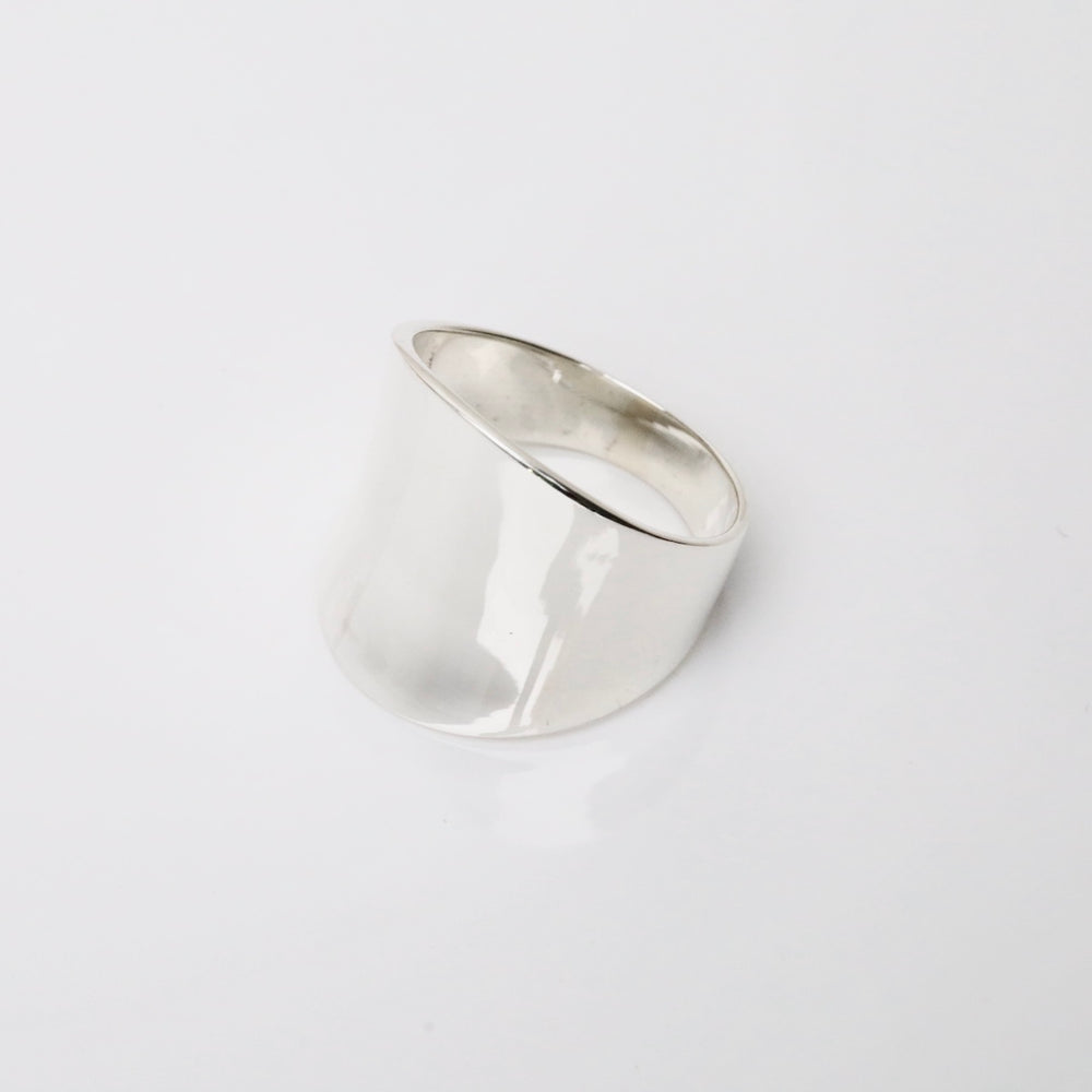 Smooth Large Face Ring