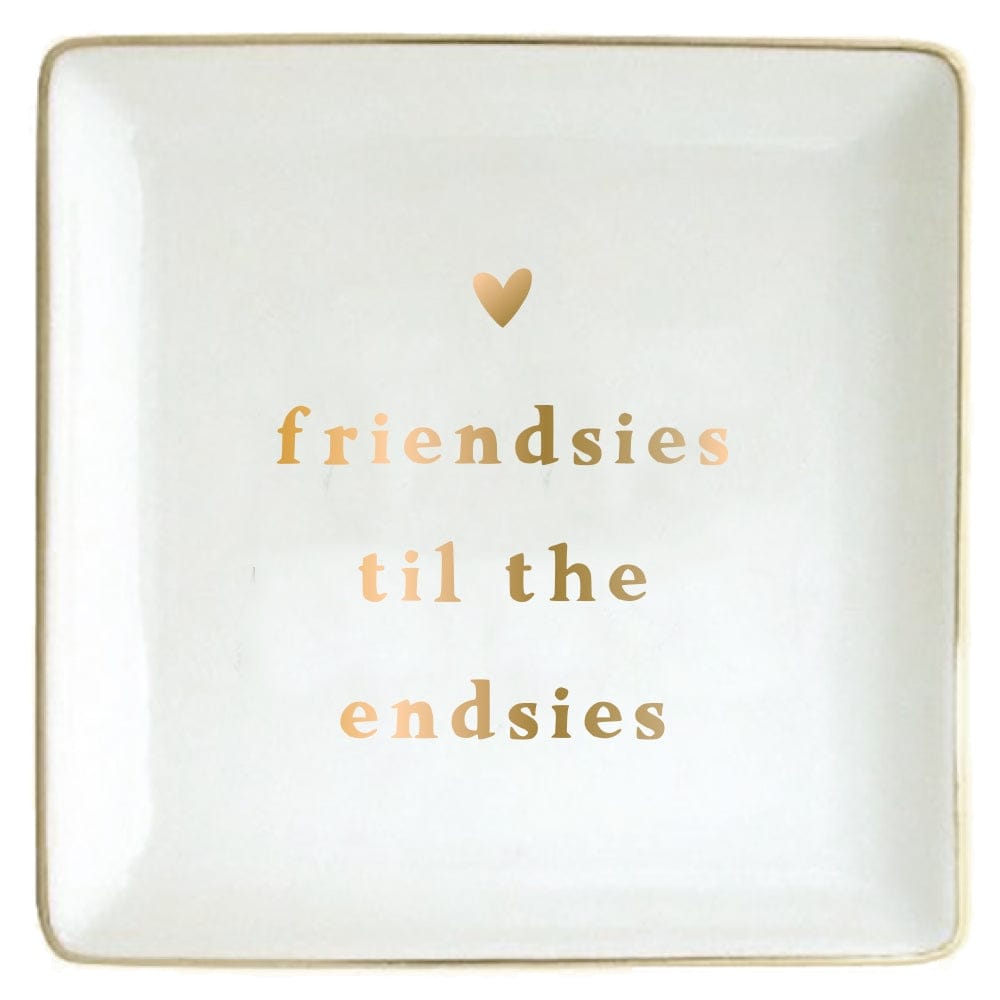 ACC Friendsies to the Endsies Ceramic Trinket Tray