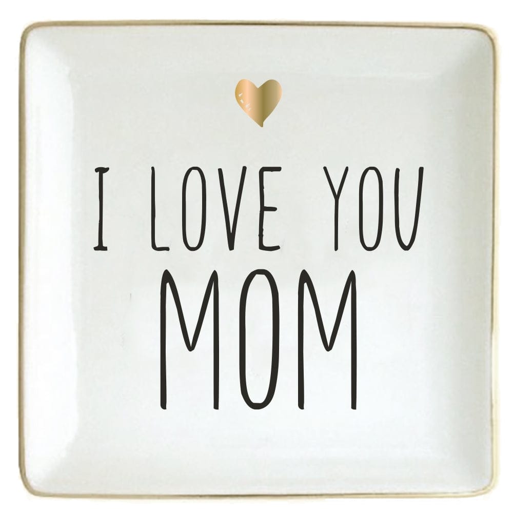 ACC I Love You Mom Ceramic Trinket Tray