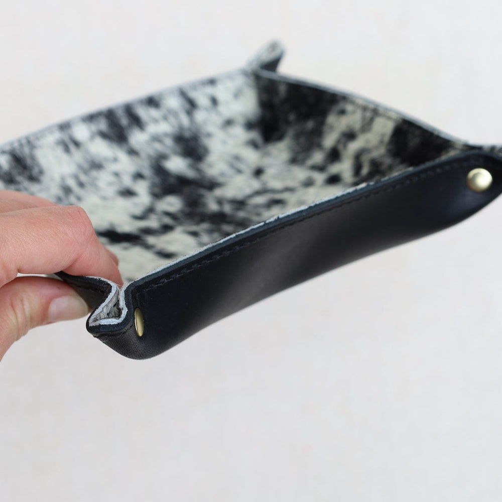 
                  
                    ACC Leather Valet Tray in Black & Salt & Pepper
                  
                