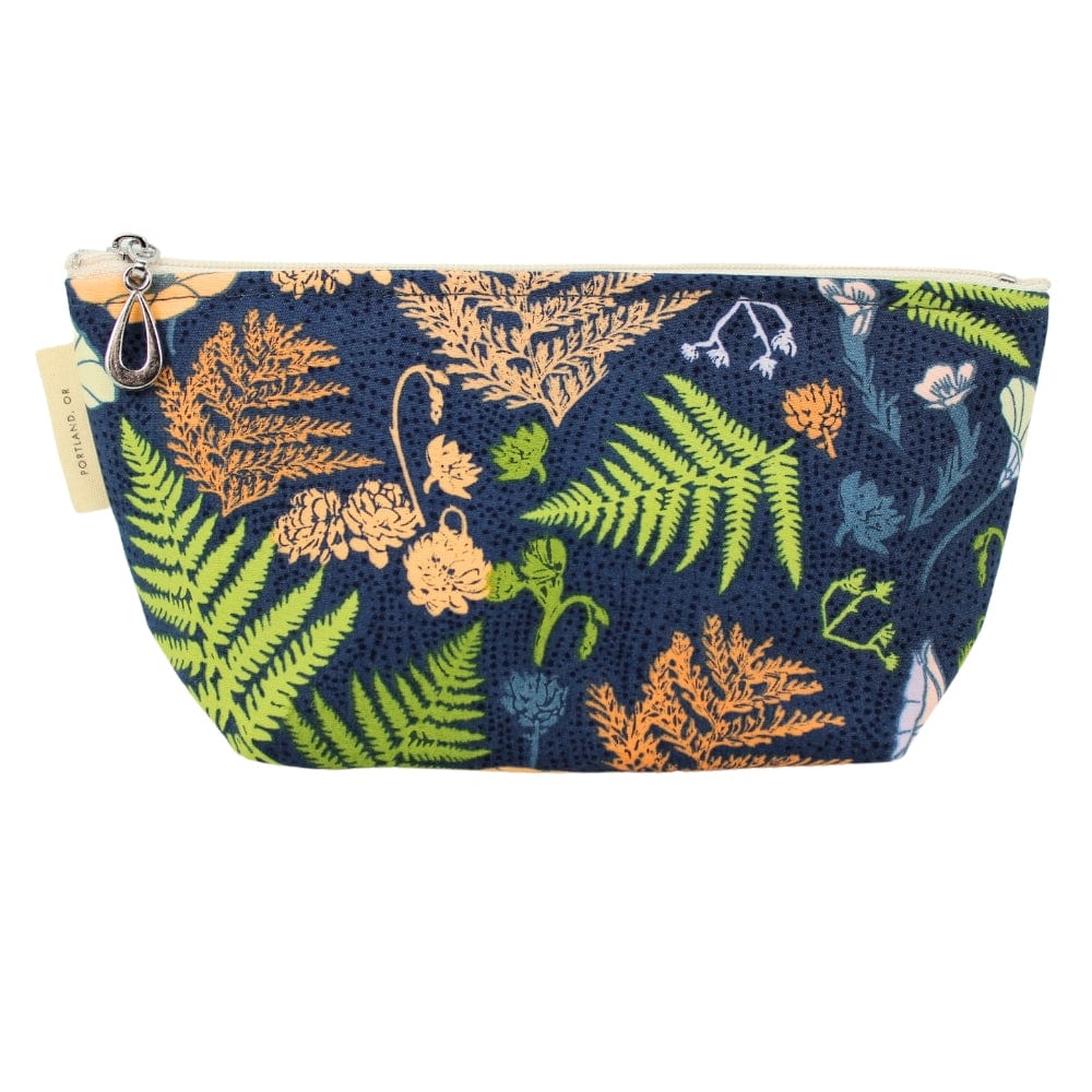 ACC Navy Fern The Small Make Up Bag