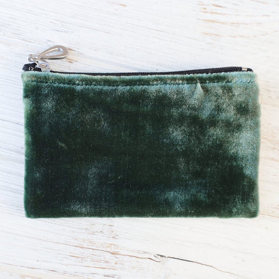 Load image into Gallery viewer, ACC The Velvet Coin Purse - Pine
