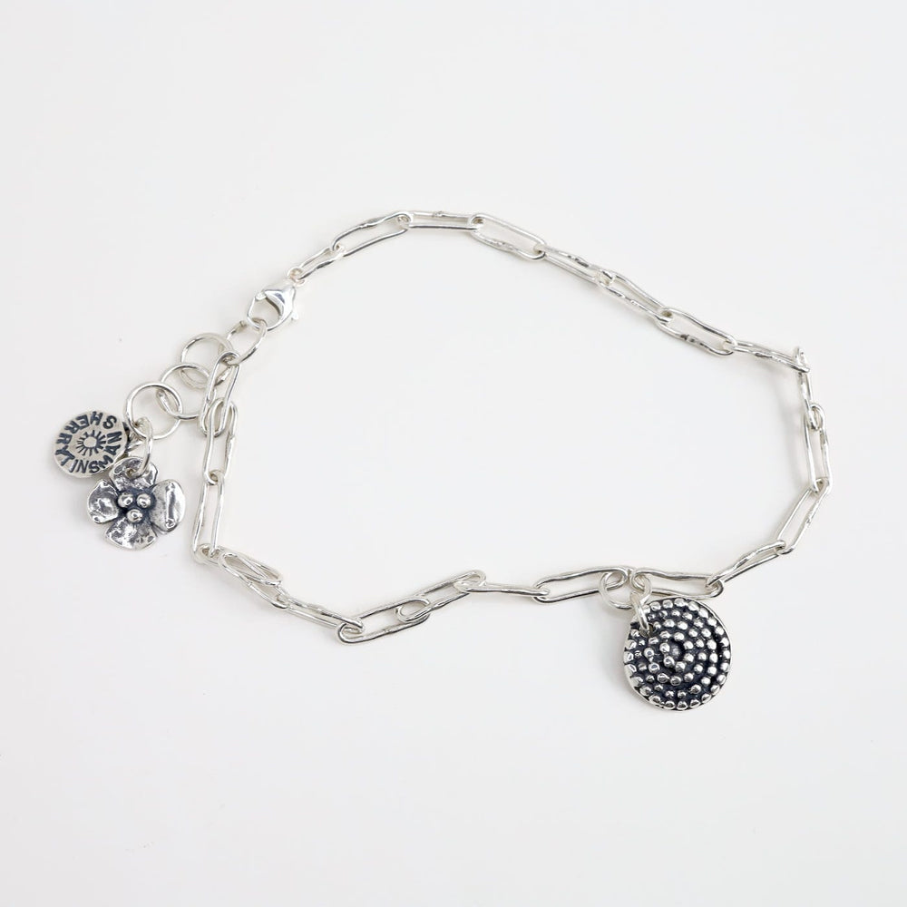 
                      
                        ANK Beaded Spiral Anklet
                      
                    