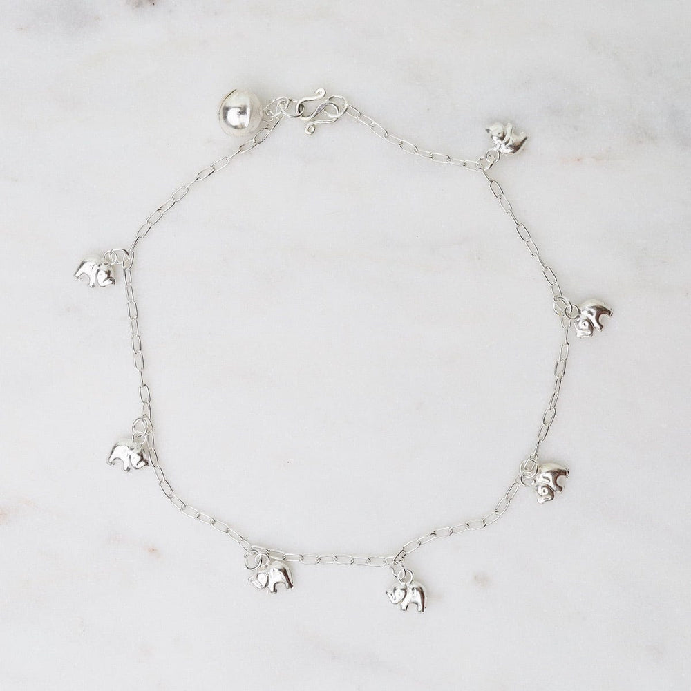 
                      
                        ANK Dangling Elephant Anklet
                      
                    