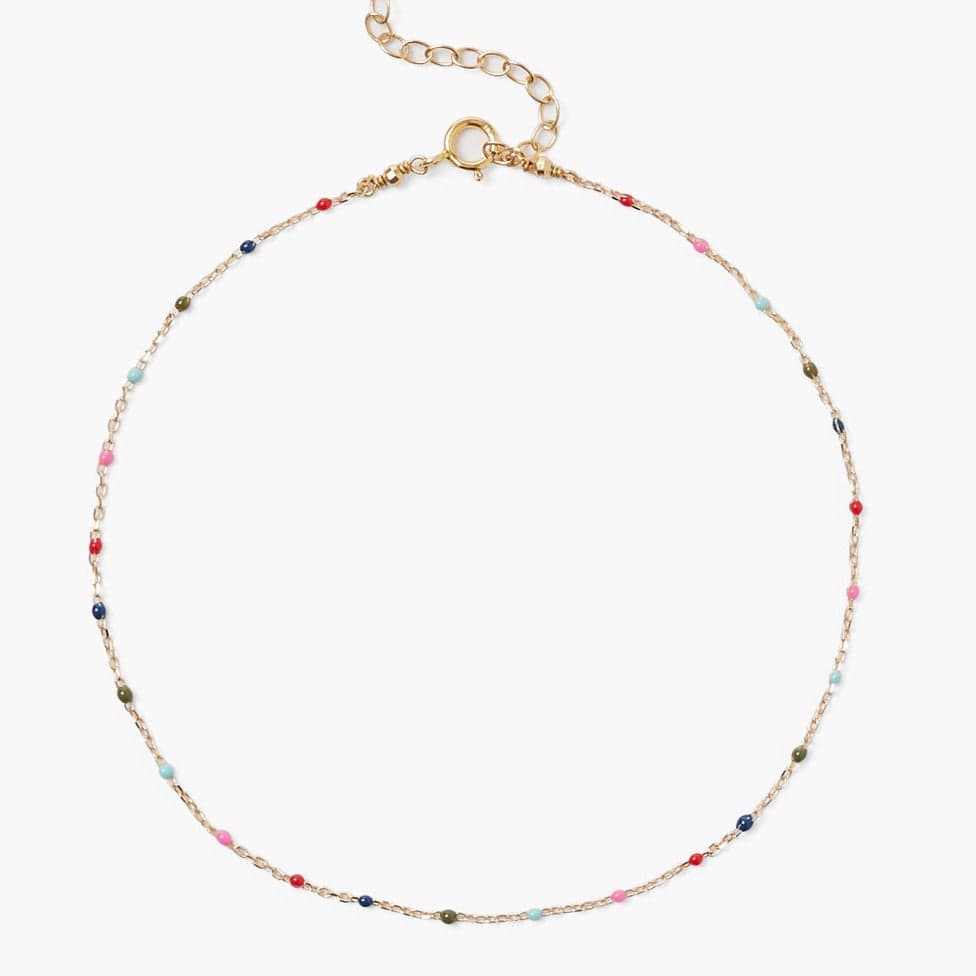 ANK-GPL Multi Multi-colored Anklet