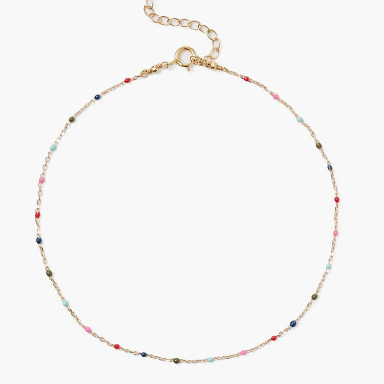 ANK-GPL Multi Multi-colored Anklet
