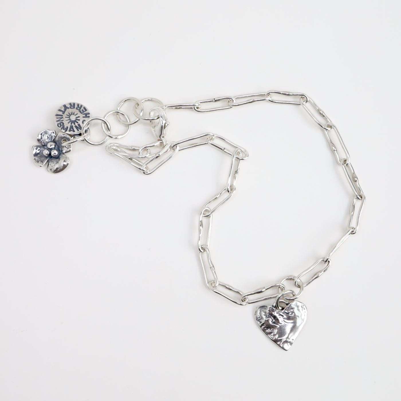 ANK Heart Charm Anklet