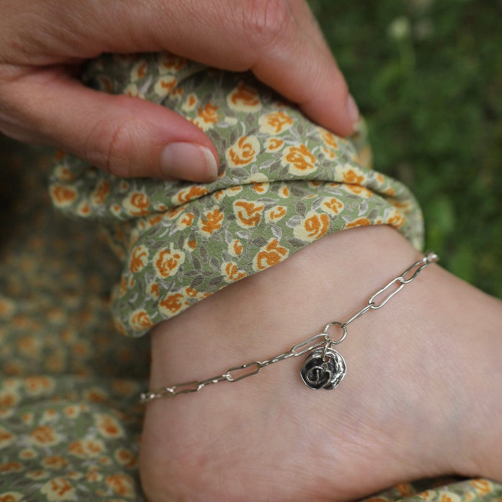 ANK Rose Charm Anklet