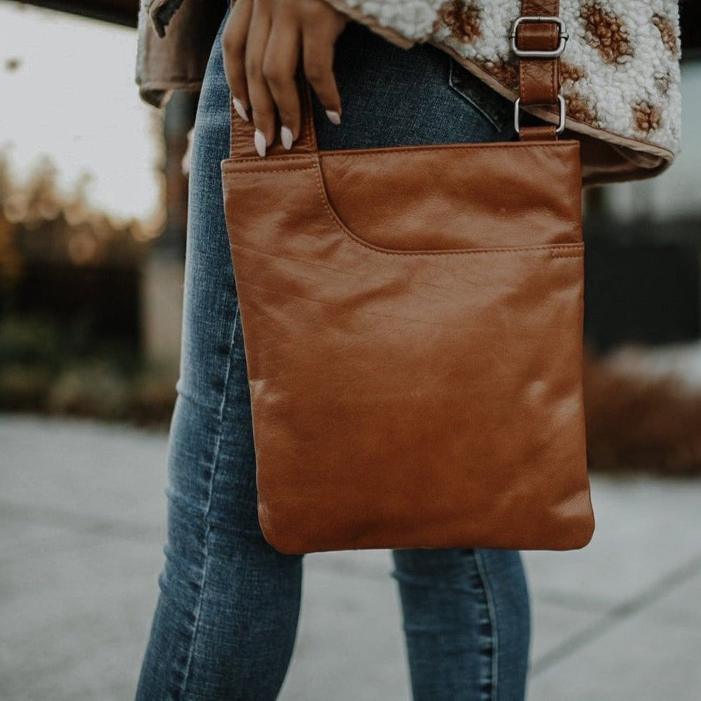 
                      
                        BAG Athena Crossbody in Cognac
                      
                    