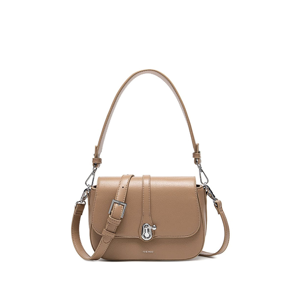 BAG Athena Saddle Bag - Latte