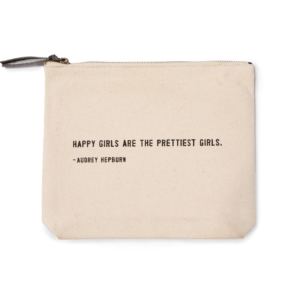 BAG Audrey Hepburn "Happy Girls" Canvas Bag