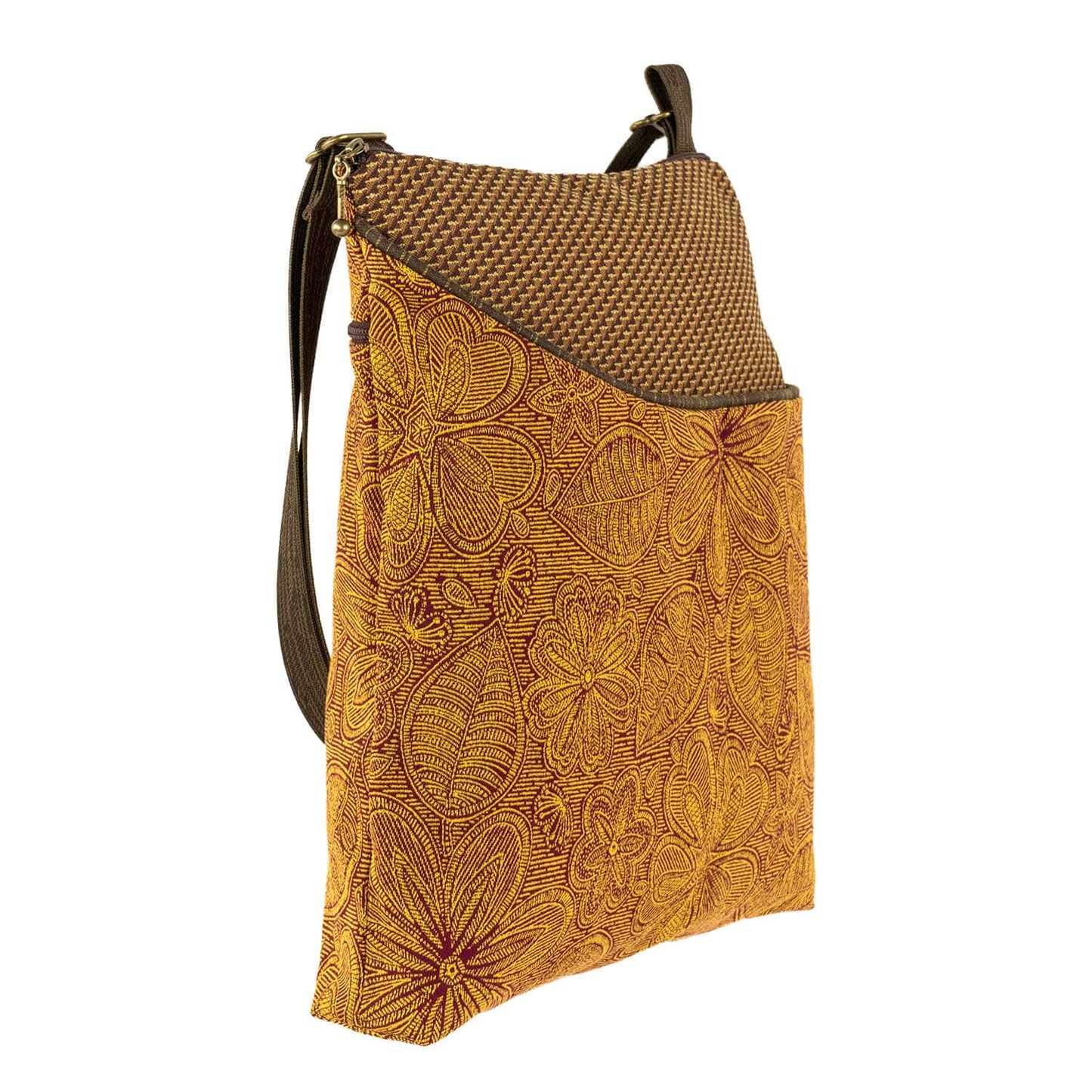 BAG Cafe Sling in Mehndi Gold