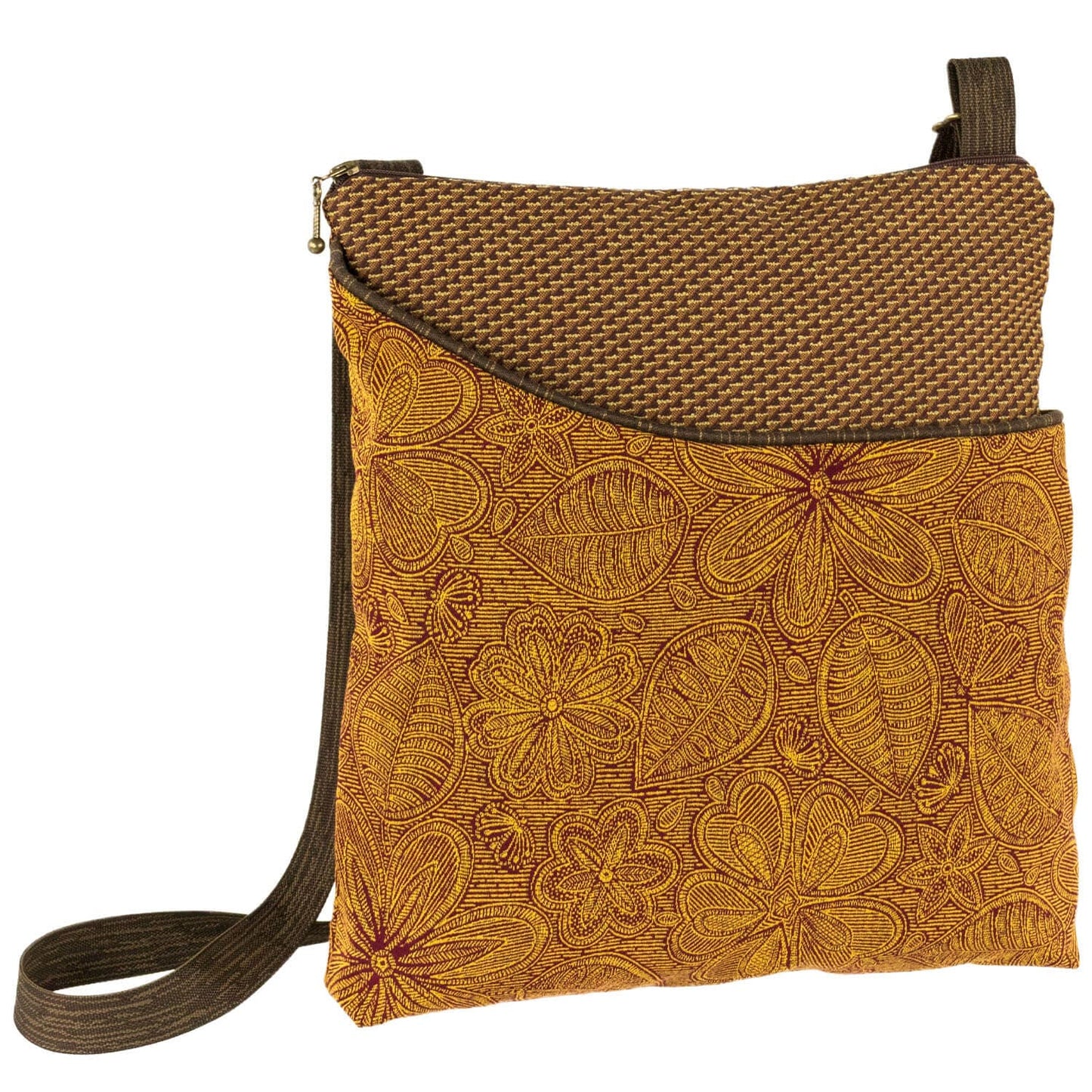 BAG Cafe Sling in Mehndi Gold
