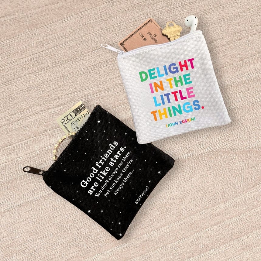 BAG "Delight in the Little Things" Mini Pouch